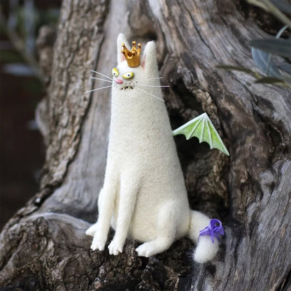 “What Did I Just See?” Eyes Plush Cat ~ The internet’s favorite weird cat.