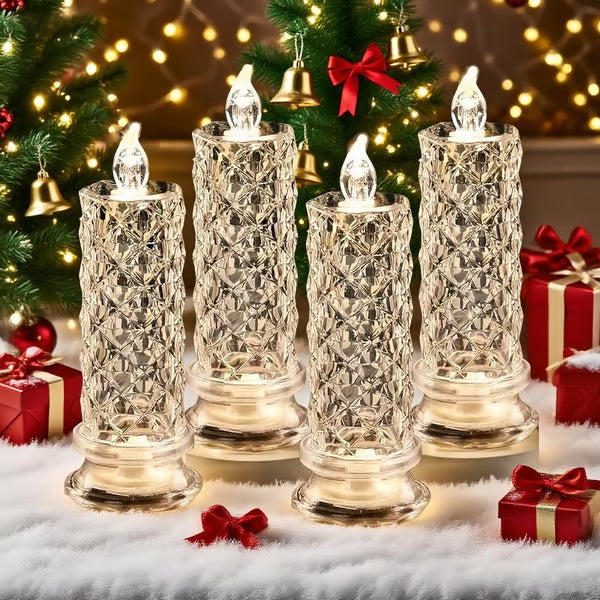 LED Crystal Candle Lights ~ Luxury ambience without the wax or mess.