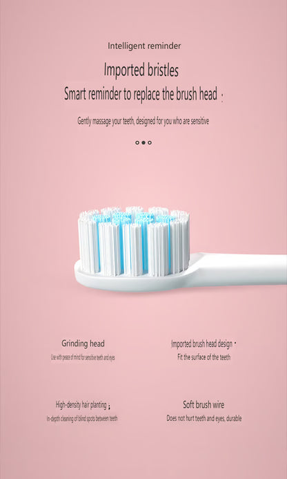 Sonic Electric Toothbrush ~ Dentist-level clean and whiter teeth in 2 minutes.