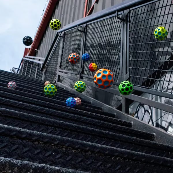 Bouncy Space Ball ~ Sky-high jumps and endless outdoor fun.