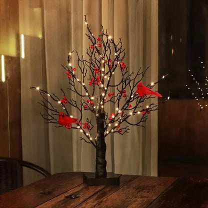 LED Vintage Glowing Tree ~ Warm, cozy atmosphere at the flip of a switch