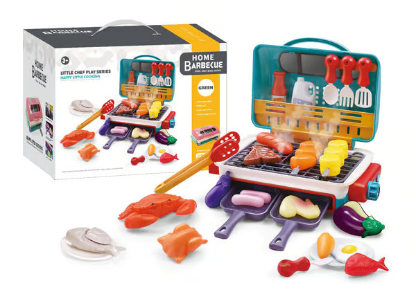Kids BBQ Grill Toy ~ Backyard cookouts made fun for little chefs.