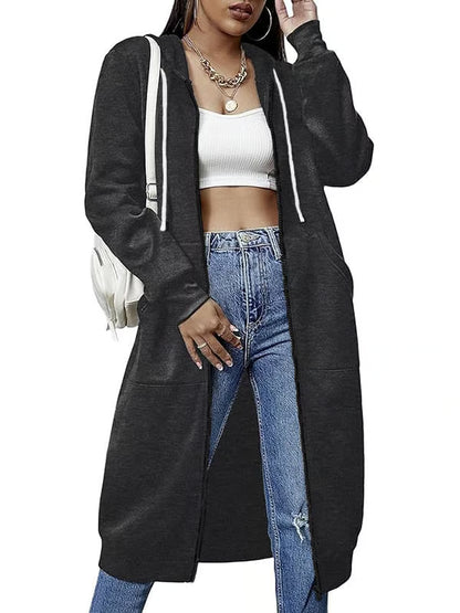Casual Zip Up Fleece Hoodies ~ Soft warmth you’ll wear every day.