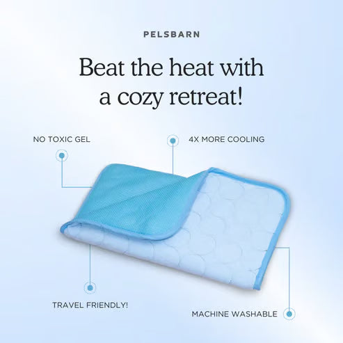 Dog Cooling Mat ~ Instant heat relief without freezing or plugging in