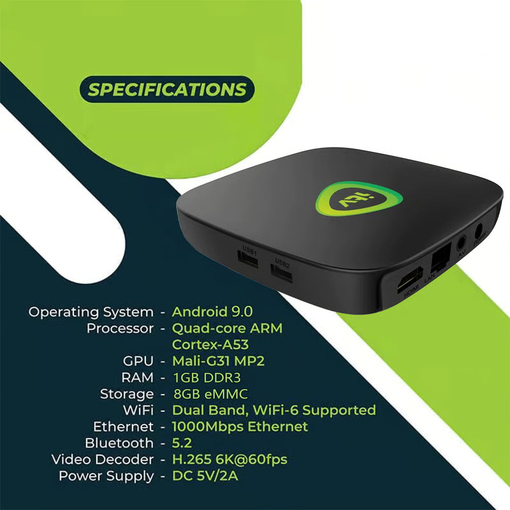 No Monthly Fees TV Box ~ Unlock premium content anytime, anywhere.