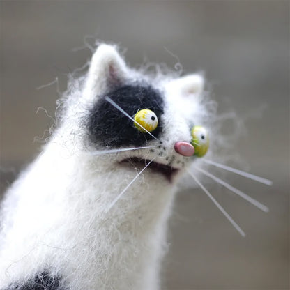 “What Did I Just See?” Eyes Plush Cat ~ The internet’s favorite weird cat.
