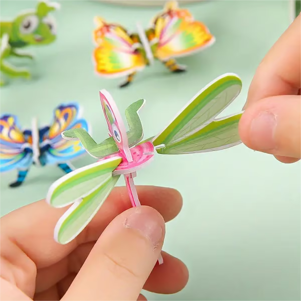 Educational 3D Cartoon Puzzle ~ Keep little hands busy and imaginations big.