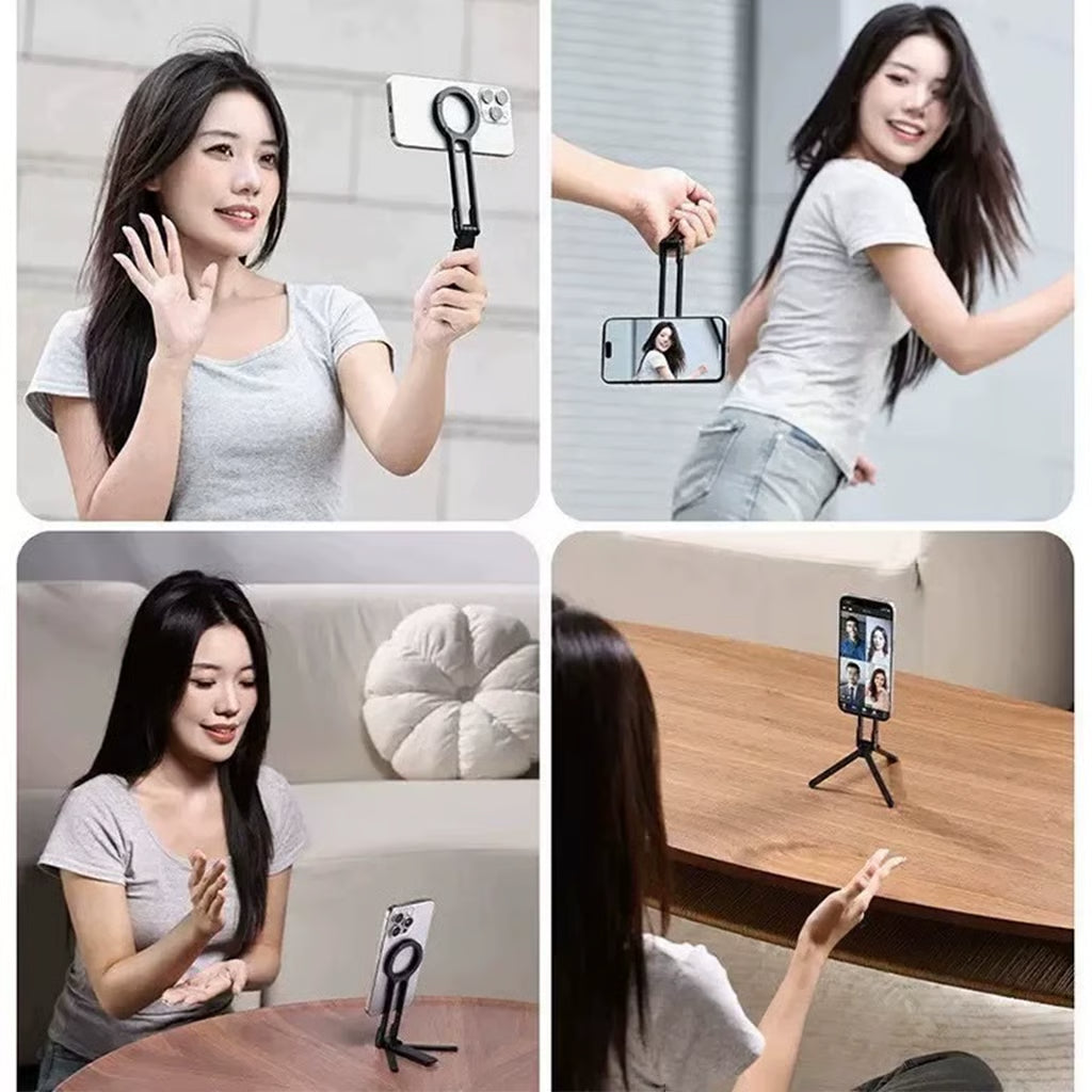 Portable Phone Holder Tripod ~ Capture perfect shots in seconds.