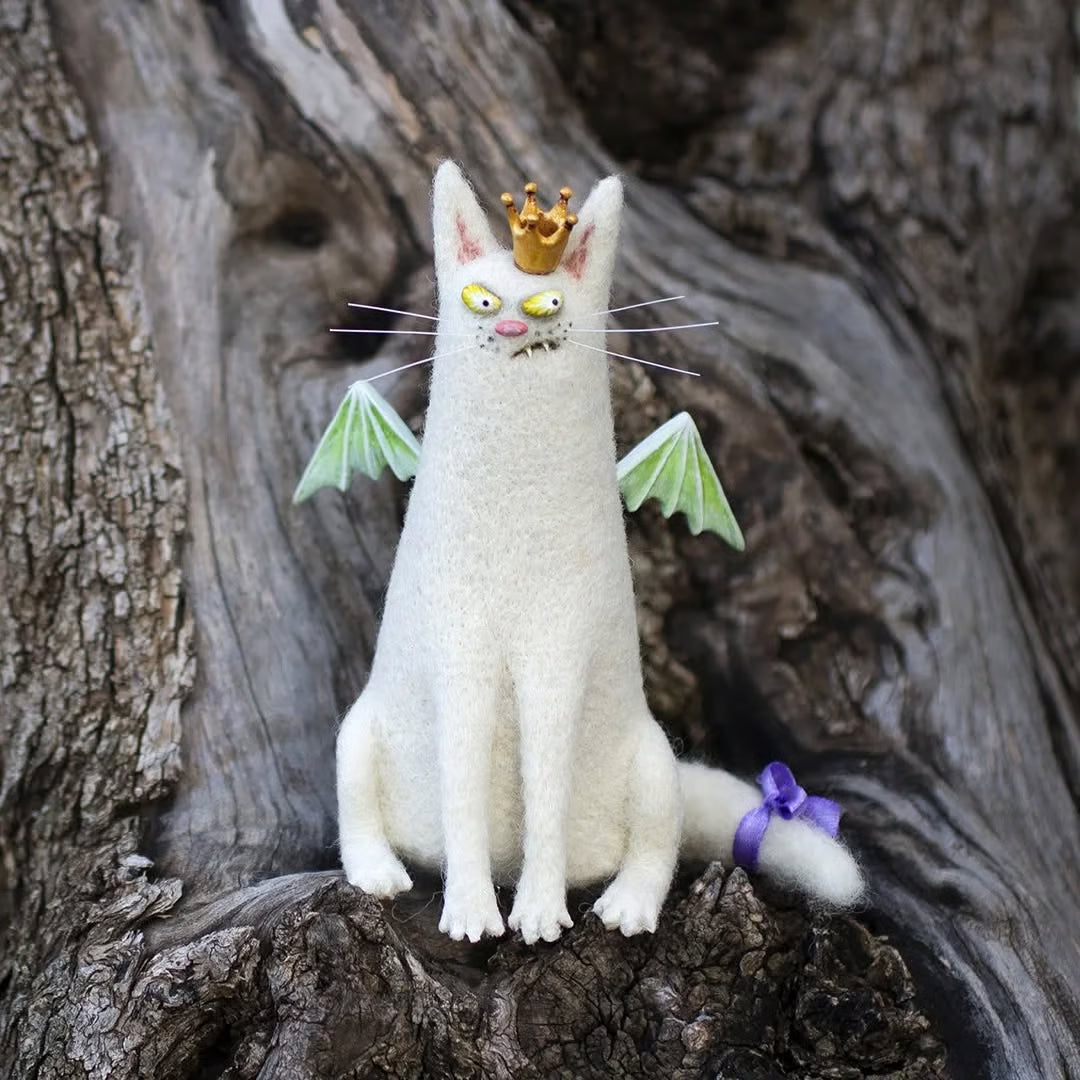 “What Did I Just See?” Eyes Plush Cat ~ The internet’s favorite weird cat.