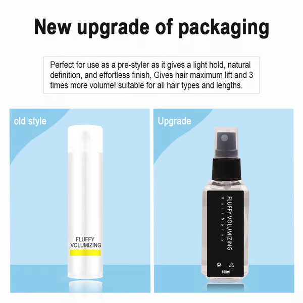 Plant Protein Hair Thickening Spray ~ Instantly boost volume with a natural, lightweight lift-