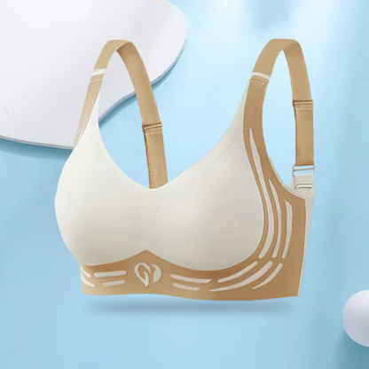 Super Gather Bra ~ Wire-free lift and shaping for all-day comfort.