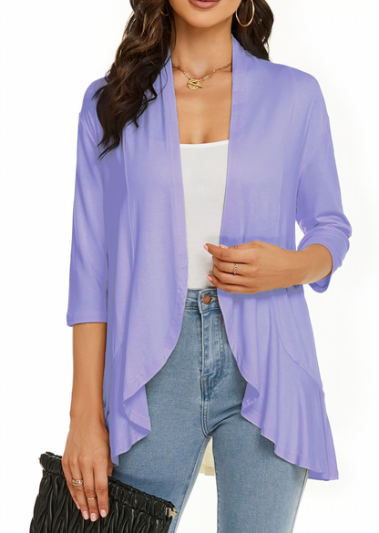 Lightweight Open Front Cardigans ~ Throw-on style that works for any outfit.
