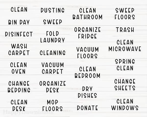 Cleaning & Organizing Toolkit ~ ADHD-focused system to simplify cleaning
