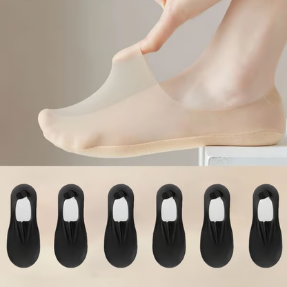 Invisible Breathable Socks ~ Stay-cool comfort that never slips.