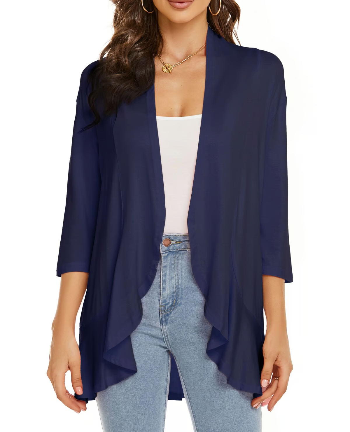 Lightweight Open Front Cardigans ~ Throw-on style that works for any outfit.
