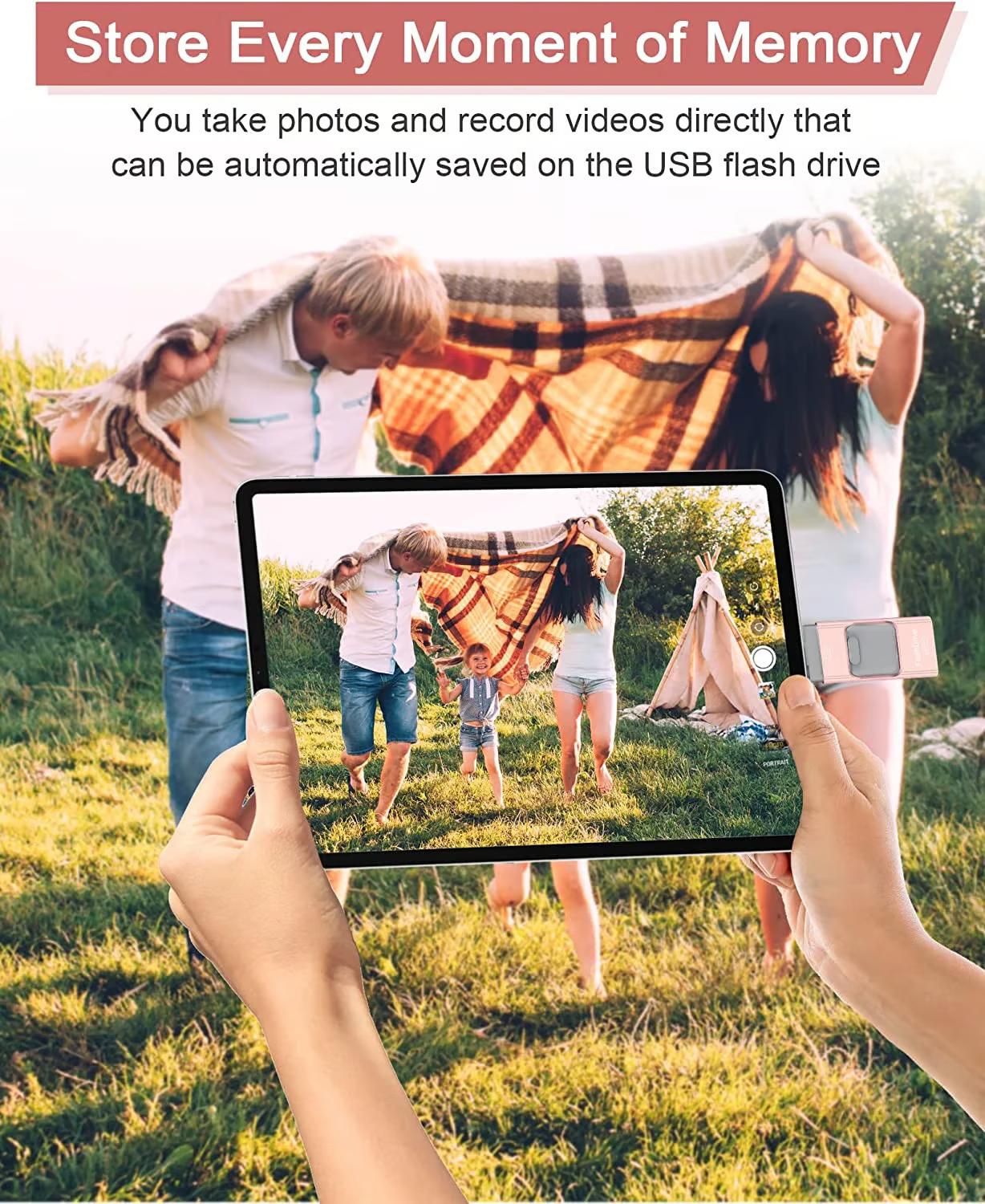 4 in 1 USB Flash Drive ~ The only flash drive you’ll ever need
