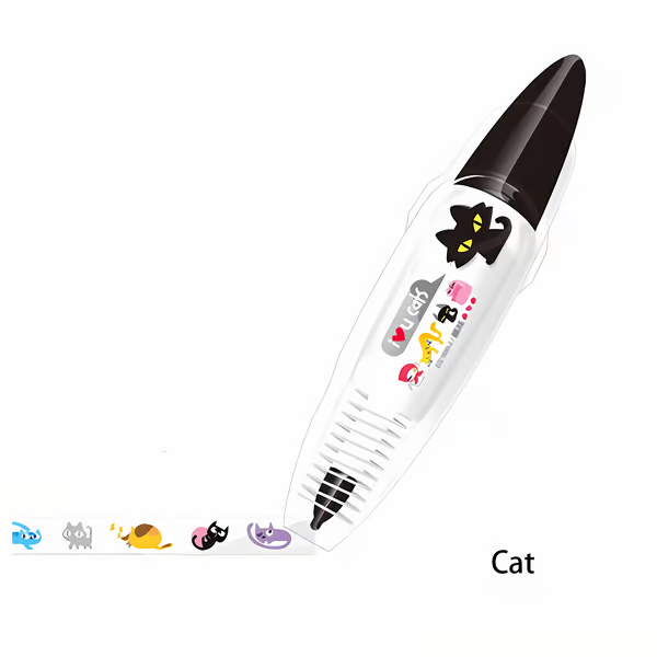 Cute Animals Decorative Pen ~ Instantly decorate notebooks, planners, and more.