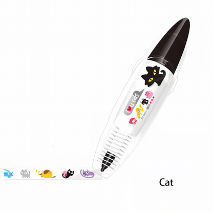Cute Animals Decorative Pen ~ Instantly decorate notebooks, planners, and more.
