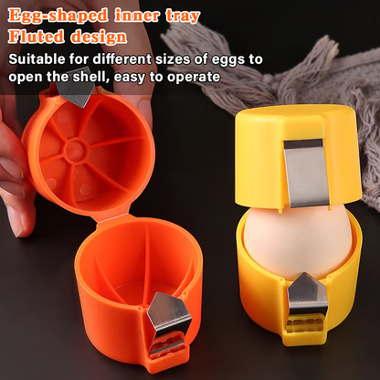 Efficient Egg Cracking Tool ~ Because You’ve Got Better Things to Do