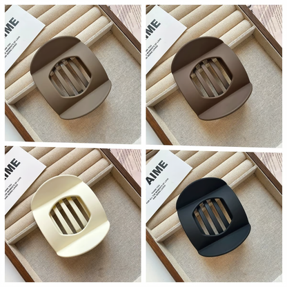 Solid Color Hair Clip ~ Lock in style without breakage or bulk.