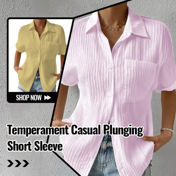Crew Neck Lace Loose Shirt ~ The shirt that does all the work for you.