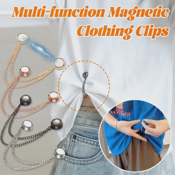 Magnetic Clothing Clips ~ From Sloppy to Snatched in Seconds
