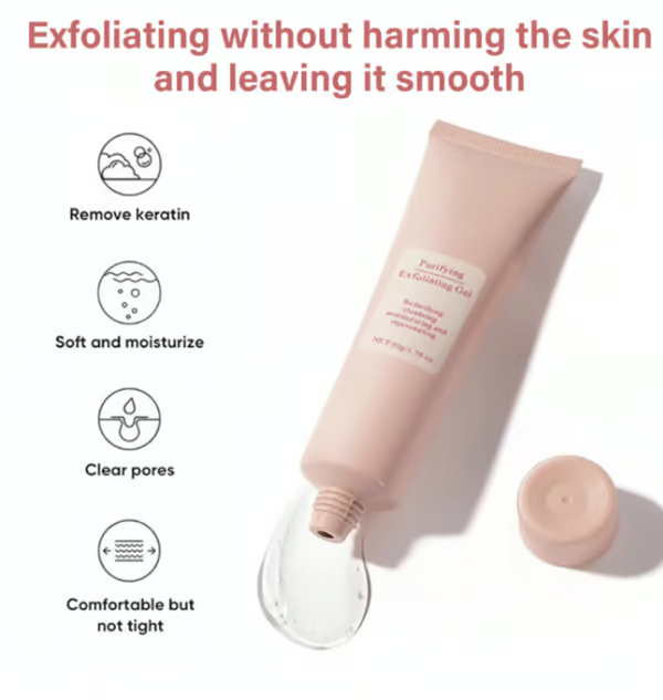 Purifying Exfoliating Gel ~ Watch Dead Skin Wipe Away in Seconds