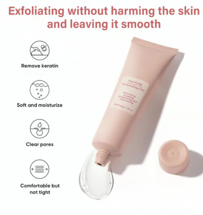 Purifying Exfoliating Gel ~ Watch Dead Skin Wipe Away in Seconds