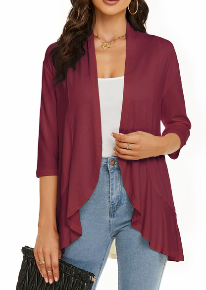 Lightweight Open Front Cardigans ~ Throw-on style that works for any outfit.