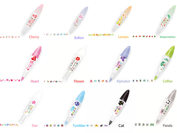 Cute Animals Decorative Pen ~ Instantly decorate notebooks, planners, and more.