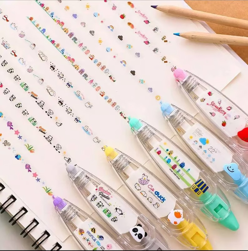 Cute Animals Decorative Pen ~ Instantly decorate notebooks, planners, and more.