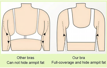 Super Gather Bra ~ Wire-free lift and shaping for all-day comfort.