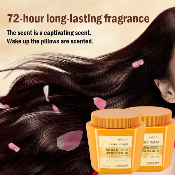 Amino Acid Essence Hair Protein Cream ~ Deep repair for dry, frizzy, damaged hair