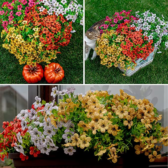 Artificial Outdoor Flowers ~ Garden-fresh look that lasts all year