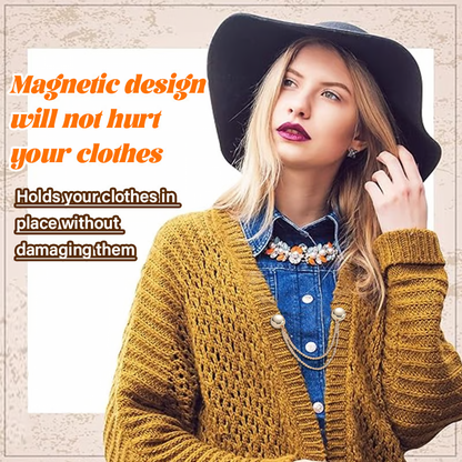 Magnetic Clothing Clips ~ From Sloppy to Snatched in Seconds