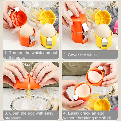 Efficient Egg Cracking Tool ~ Because You’ve Got Better Things to Do