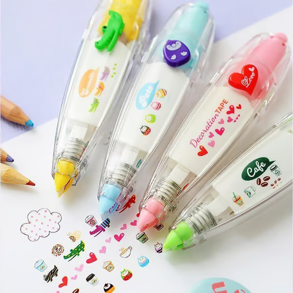 Cute Animals Decorative Pen ~ Instantly decorate notebooks, planners, and more.
