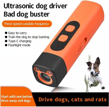 Ultrasonic Dog Bark Deterrent Device ~ Stop unwanted barking and protect your space instantly.