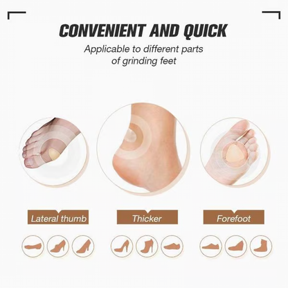 Heel Protection Stickers (50pcs) ~ Wear New Shoes Without Regret