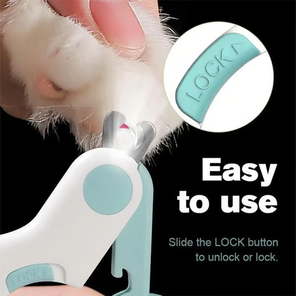 LED Pet Nail Clipper ~ Safe, Stress-Free Grooming in Seconds