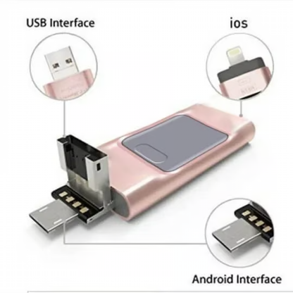 4 in 1 USB Flash Drive ~ The only flash drive you’ll ever need