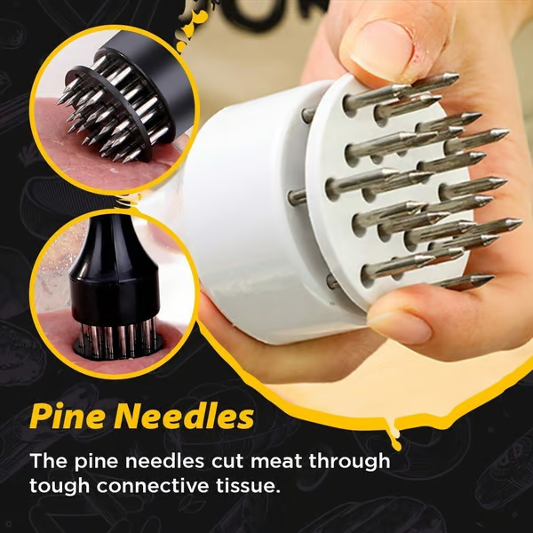 Stainless Steel Meat Tenderizer ~ Turn any cut into a steakhouse-quality bite