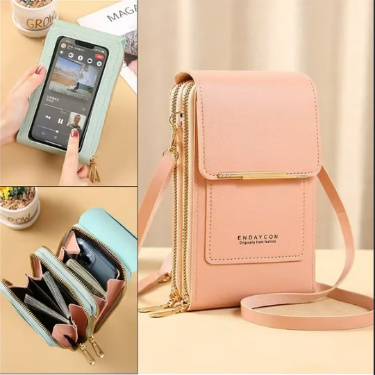 Anti-Theft Leather Bag ~ Keep your essentials secure in style.