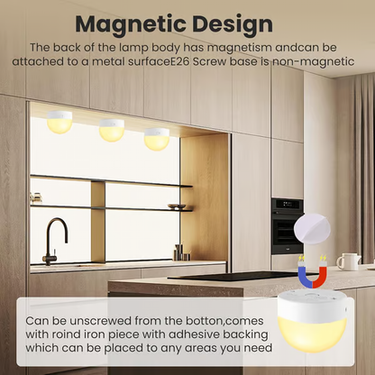 Rechargeable Light Bulbs with Remote Control ~ Wireless lighting with 15 mood options