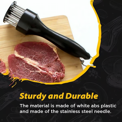 Stainless Steel Meat Tenderizer ~ Turn any cut into a steakhouse-quality bite