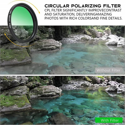 Phone Camera Lens Filter Kit ~ Snap Pro-Level Shots Instantly