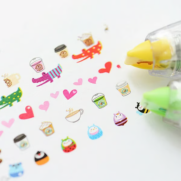 Cute Animals Decorative Pen ~ Instantly decorate notebooks, planners, and more.