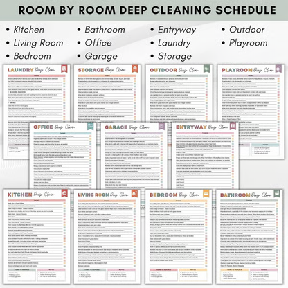 Cleaning & Organizing Toolkit ~ ADHD-focused system to simplify cleaning