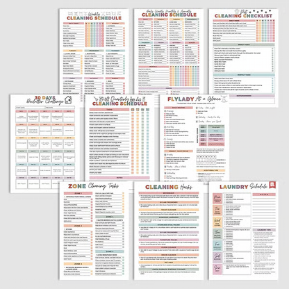 Cleaning & Organizing Toolkit ~ ADHD-focused system to simplify cleaning