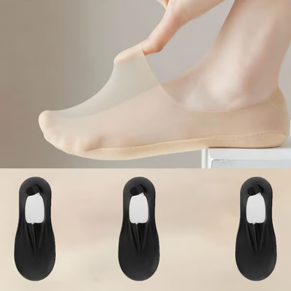 Invisible Breathable Socks ~ Stay-cool comfort that never slips.